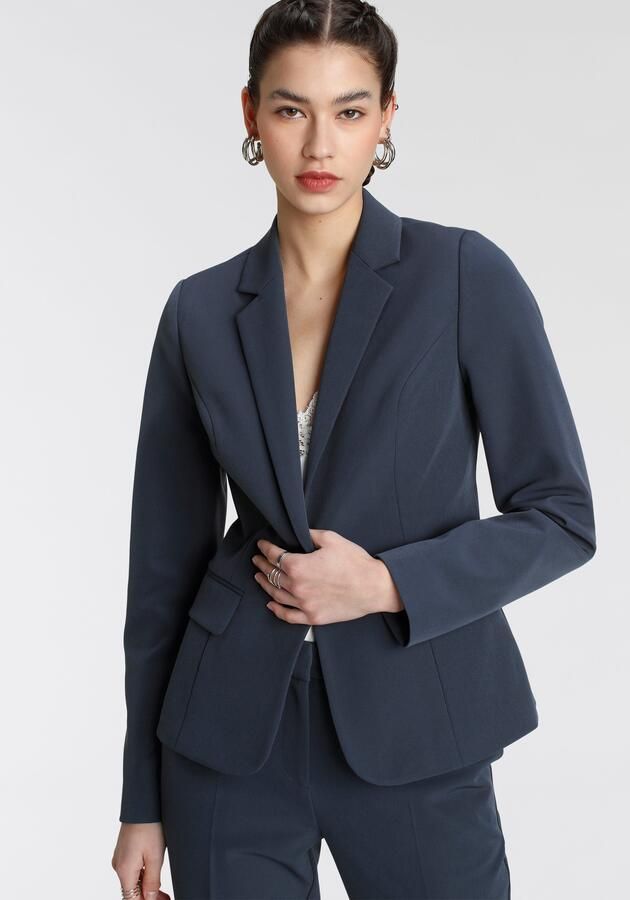 Tamaris Korte blazer in trendkleuren met passende pantalon - Foto 8