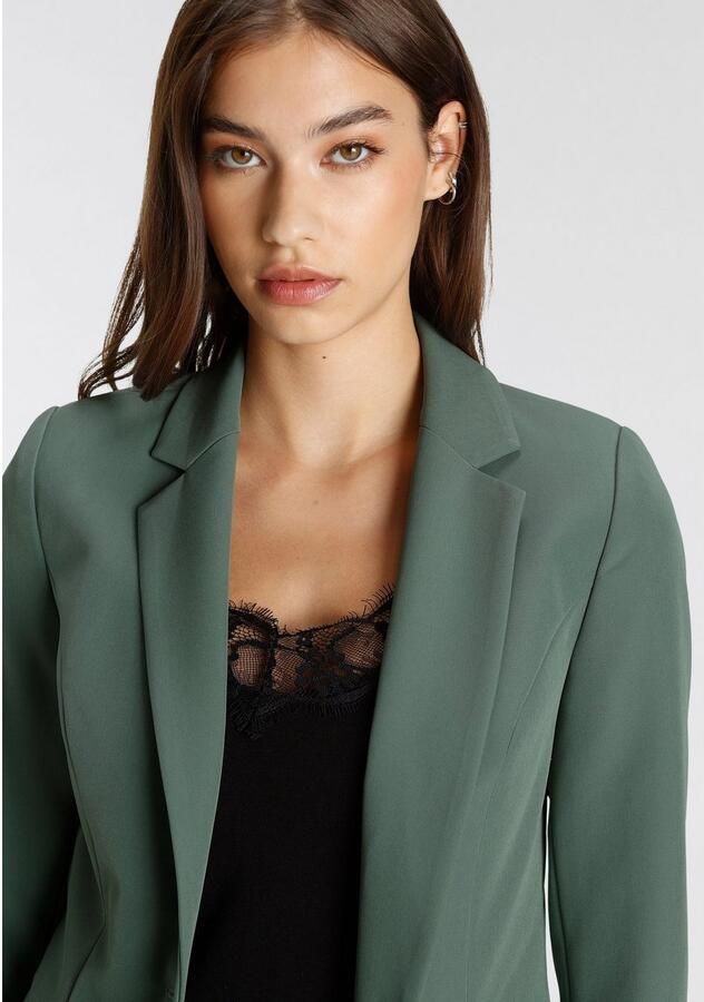 Tamaris Korte blazer in trendkleuren met passende pantalon - Foto 3