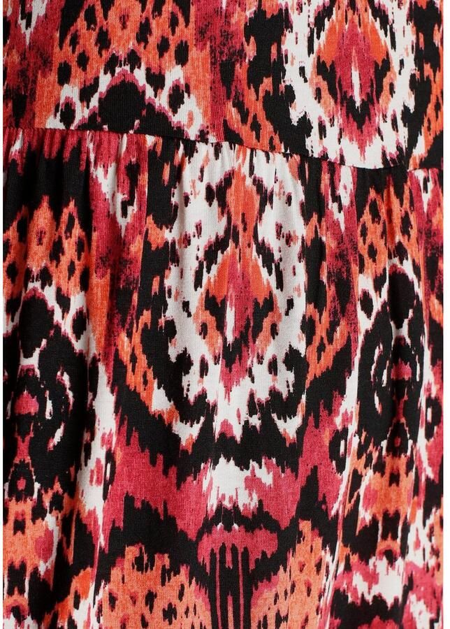 Tamaris Mini-jurk feestelijke gelegenheden van jersey stof lange mouwen