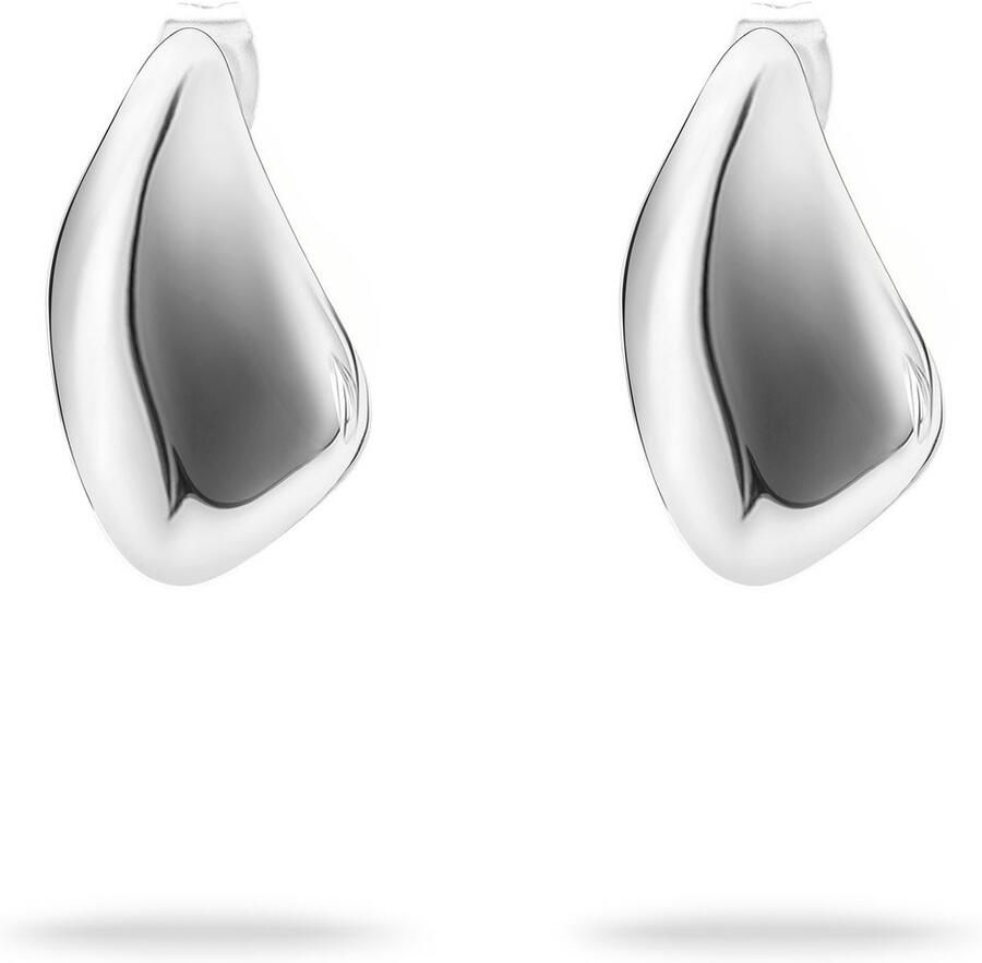 Tamaris Paar oorstekers Sieraad Geschenk Roestvrijstalen Oorbellen Organic Shapes