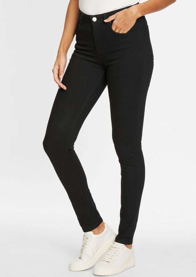Tamaris Skinny fit jeans met logo-badge nieuwe collectie - Foto 6