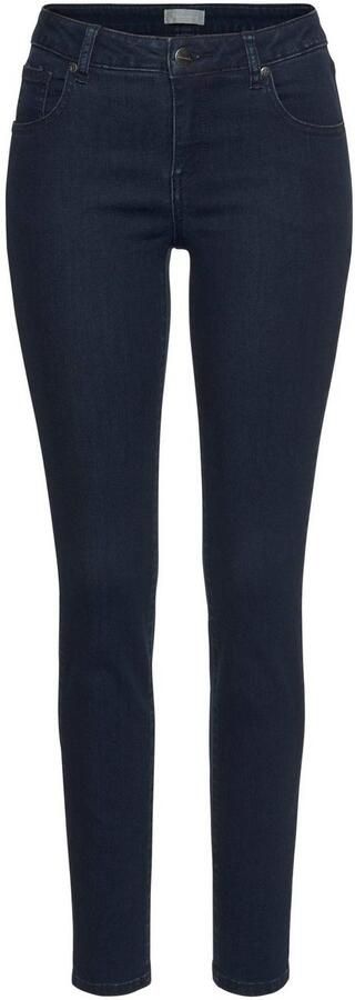 Tamaris Skinny fit jeans smalle broekpasvorm normale taille 5-pocket-vorm used-wassing - Foto 5
