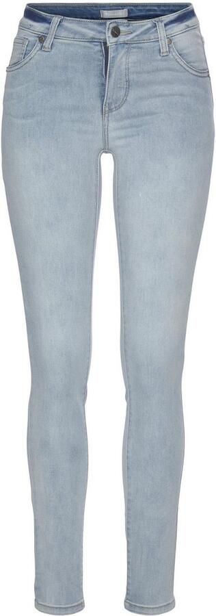 Tamaris Skinny fit jeans smalle broekpasvorm normale taille 5-pocket-vorm used-wassing - Foto 12