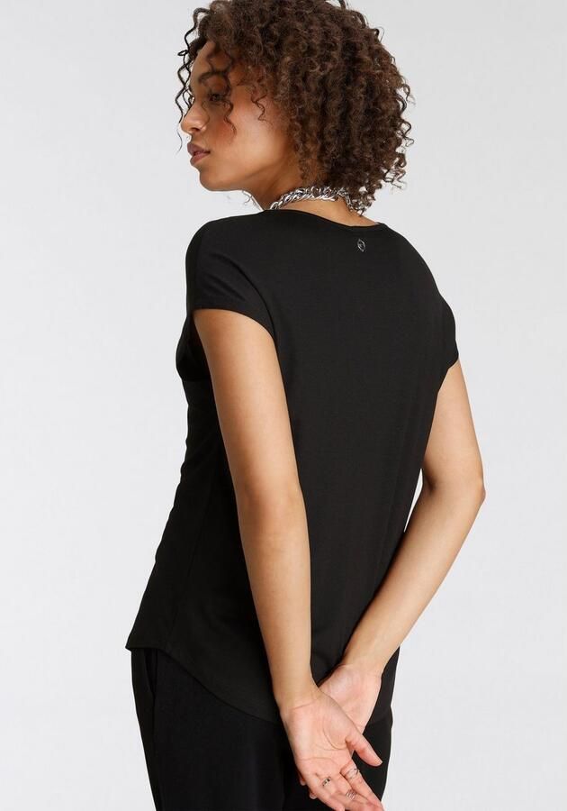 Tamaris T-shirt met v-hals - Foto 5