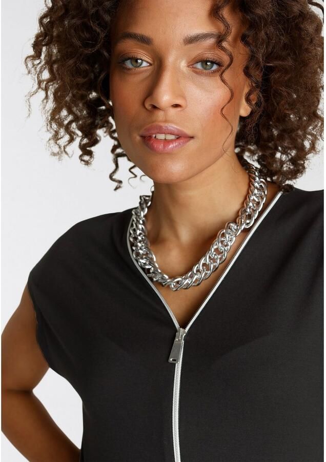 Tamaris T-shirt met v-hals - Foto 2