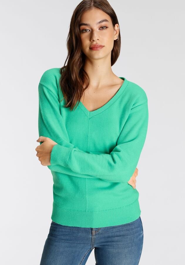 Tamaris Trui met V-hals met frontbies - Foto 7