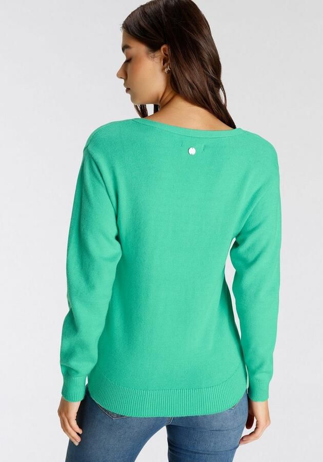 Tamaris Trui met V-hals met frontbies - Foto 5