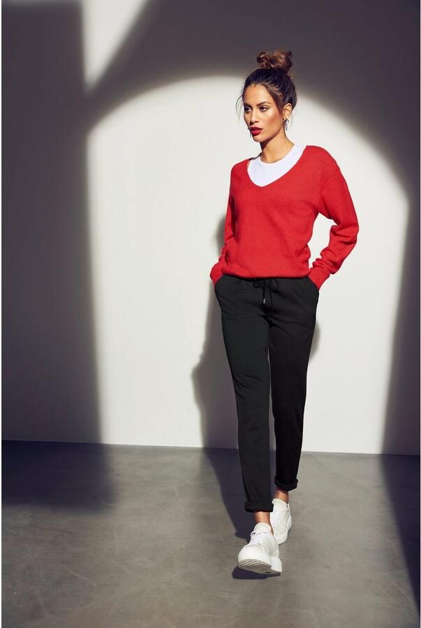 Tamaris Trui met V-hals met frontbies - Foto 9