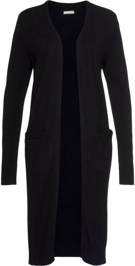 Tamaris Vest in lange vorm van knuffelzachte viscosegestrick - Foto 11