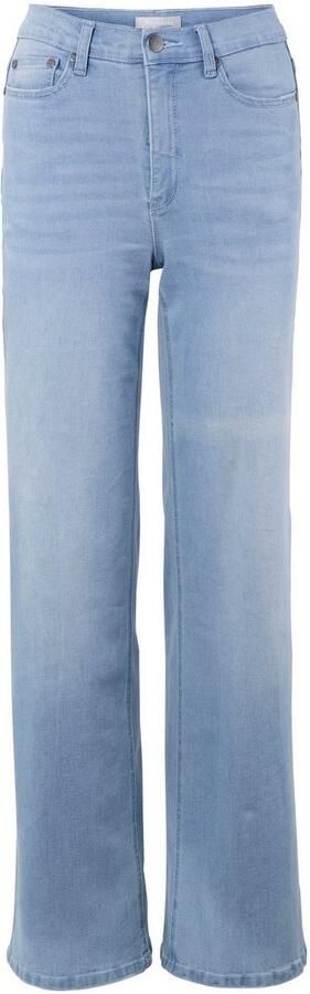 Tamaris Wijde jeans figuurvolgende pasvorm met steekzakken hoge taille - Foto 19