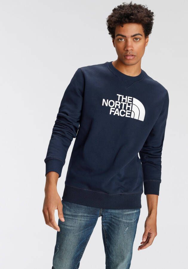 The North Face drew peak crew sweater blauw heren