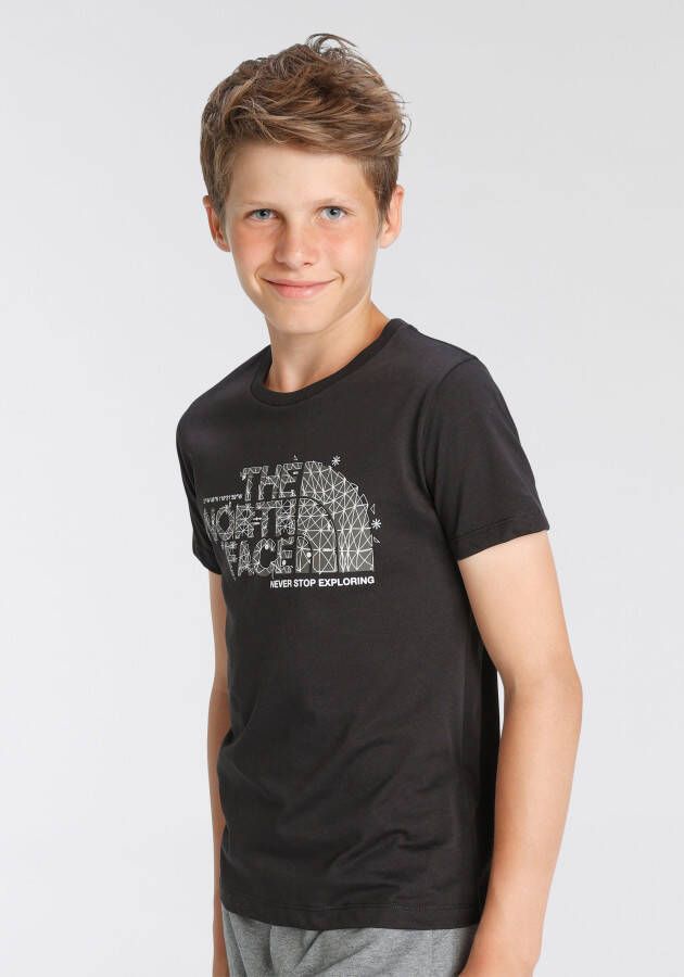 The North Face T-shirt GRAPHIC TEE TNF voor kinderen