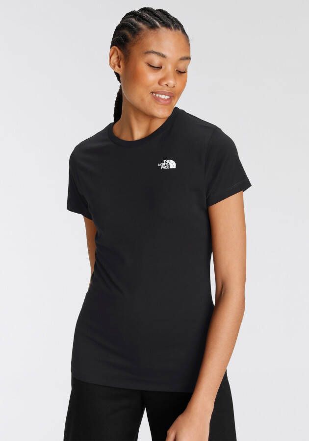 The North Face simple dome shirt zwart dames