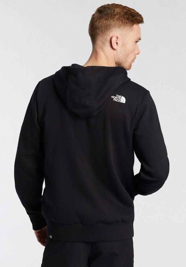 The North Face Eenvoudige Dome Volledige Rits Hoodie Black Heren - Foto 6