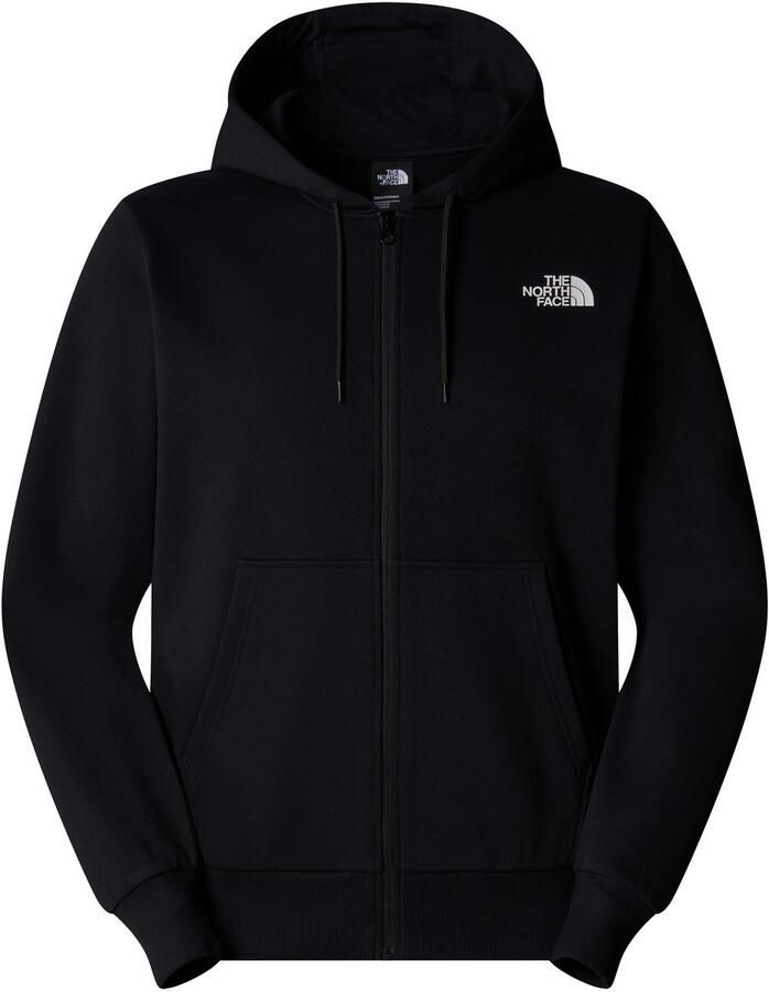 The North Face Eenvoudige Dome Volledige Rits Hoodie Black Heren - Foto 3