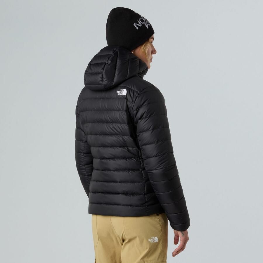 The North Face Donsjack W CLASSIC DOWN HOODED JACKET Donzen vulling zeer warm weerbestendig (1 stuk)
