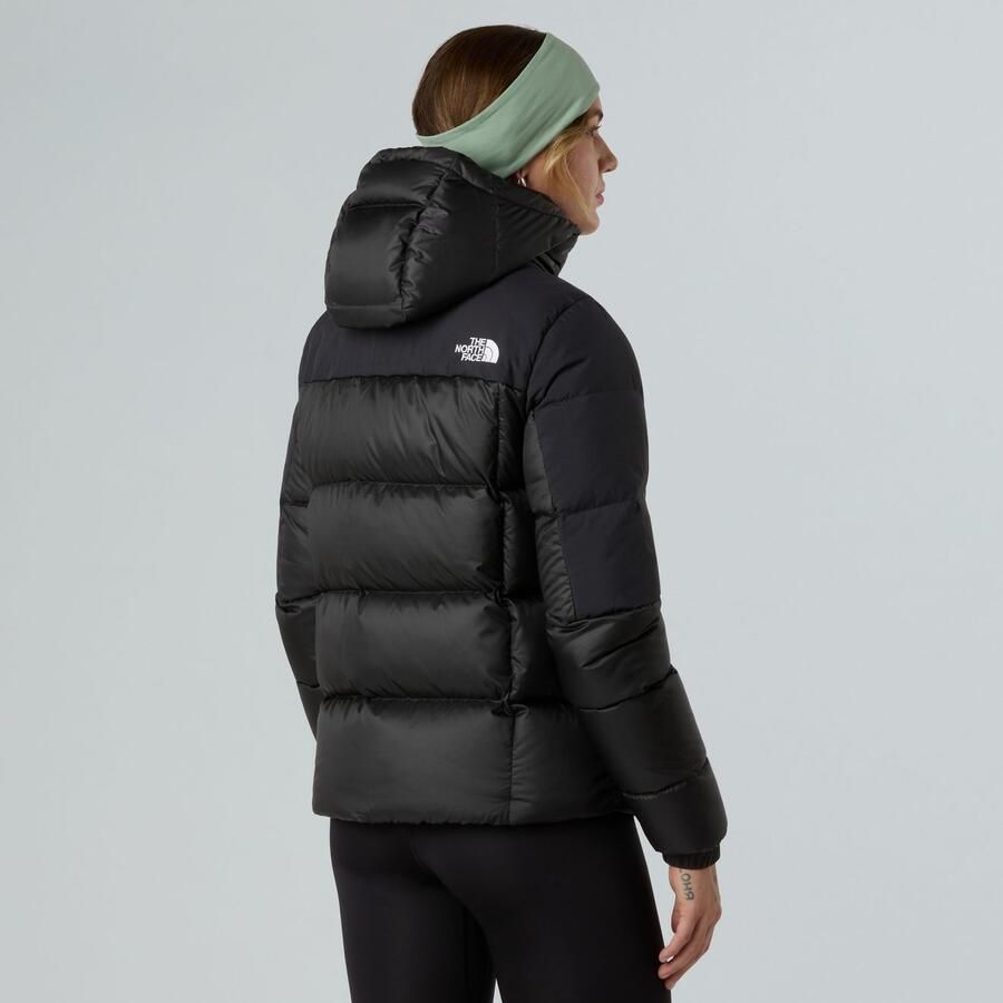 The North Face Donsjack W DIABLO DOWN 2.0 HOODED JACKET Donzen vulling zeer warm winddicht (1 stuk) - Foto 2