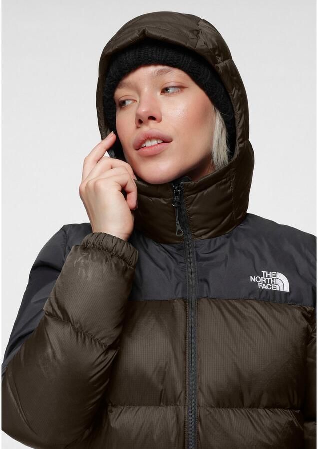 The North Face Donsjack W DIABLO DOWN 2.0 HOODIE Donzen vulling zeer warm winddicht - Foto 4