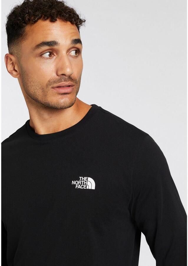 The North Face Simple Dome Long Sleeve T-Shirt Black- Heren Black - Foto 3