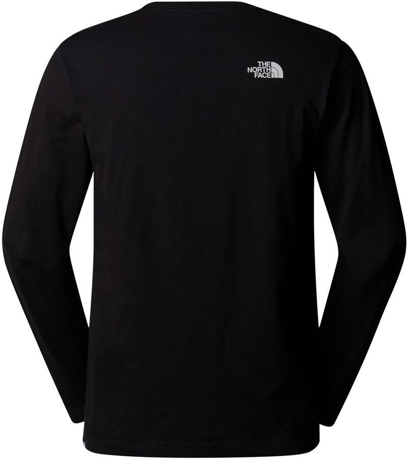 The North Face Simple Dome Long Sleeve T-Shirt Black- Heren Black