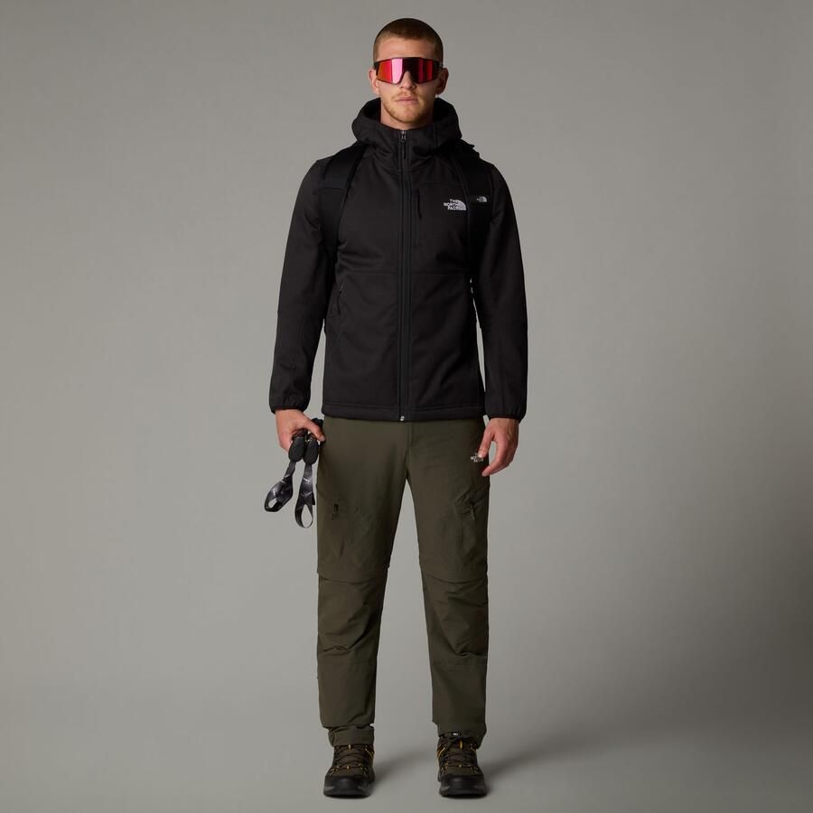 The North Face Heren Softshell Jas met Sherpa Voering Black Heren - Foto 4