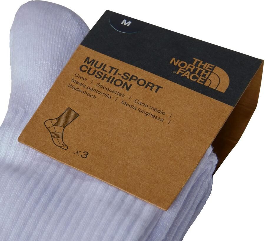 The North Face Sportsokken MULTI SPORT CUSH CREW SOCK 3P (3 paar)