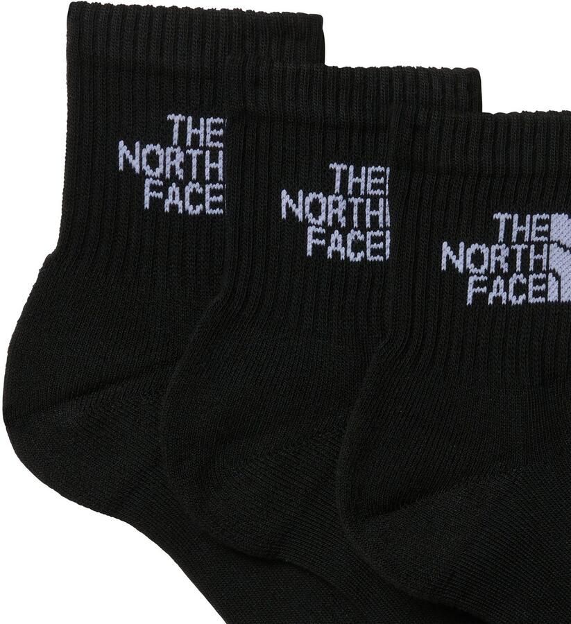 The North Face Sportsokken MULTI SPORT CUSH QUARTER SOCK 3P (set 3 paar)