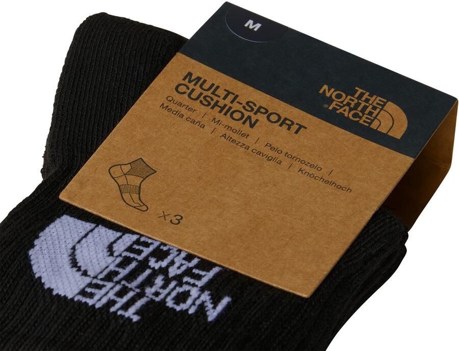 The North Face Sportsokken MULTI SPORT CUSH QUARTER SOCK 3P (set 3 paar) - Foto 2