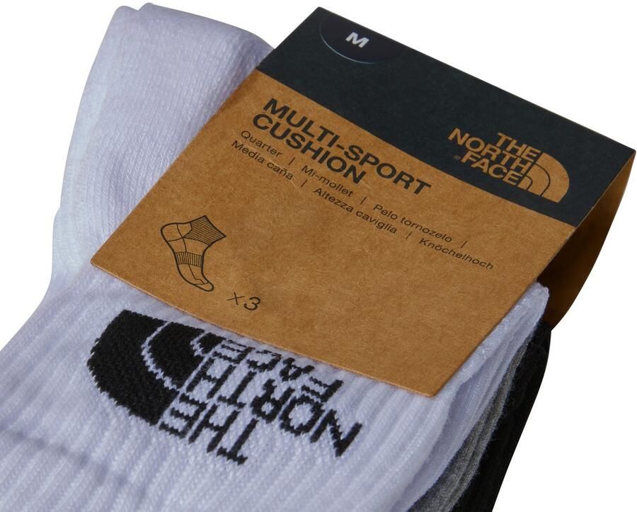 The North Face Sportsokken MULTI SPORT CUSH QUARTER SOCK 3P (set 3 paar) - Foto 2