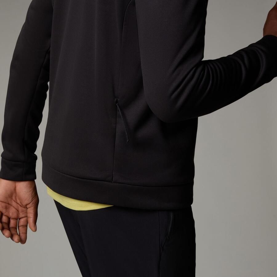 The North Face Sweatshirt Mountain Athletics fleece met 1 4 lange rits voor heren (1-delig)