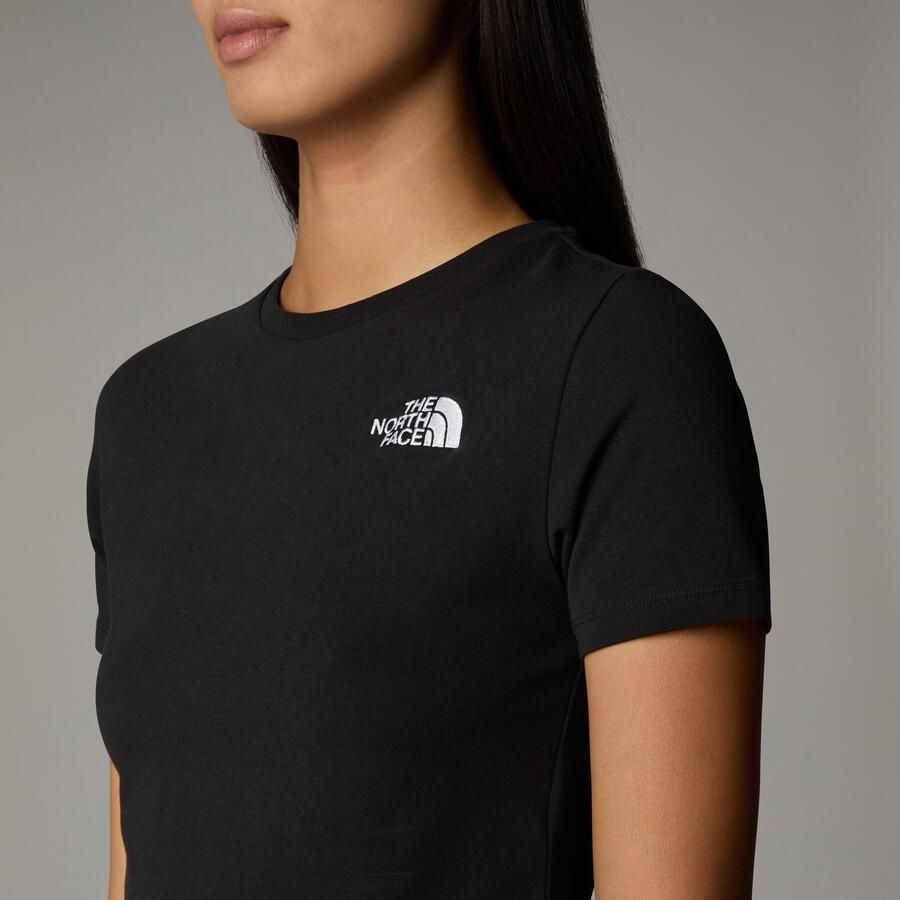 The North Face T-shirt Essential kort en smal gesneden T-shirt voor dames (1-delig)