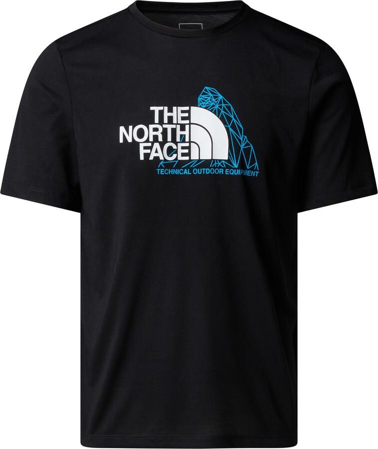 The North Face T-shirt M MOUNTAIN FOUNDATION SS TEE-GRAPHIC (1-delig)