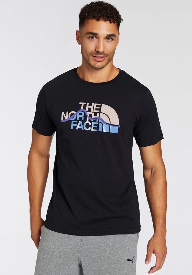 The North Face T-shirt M SS MOUNTAIN LINE TEE (1-delig) - Foto 4