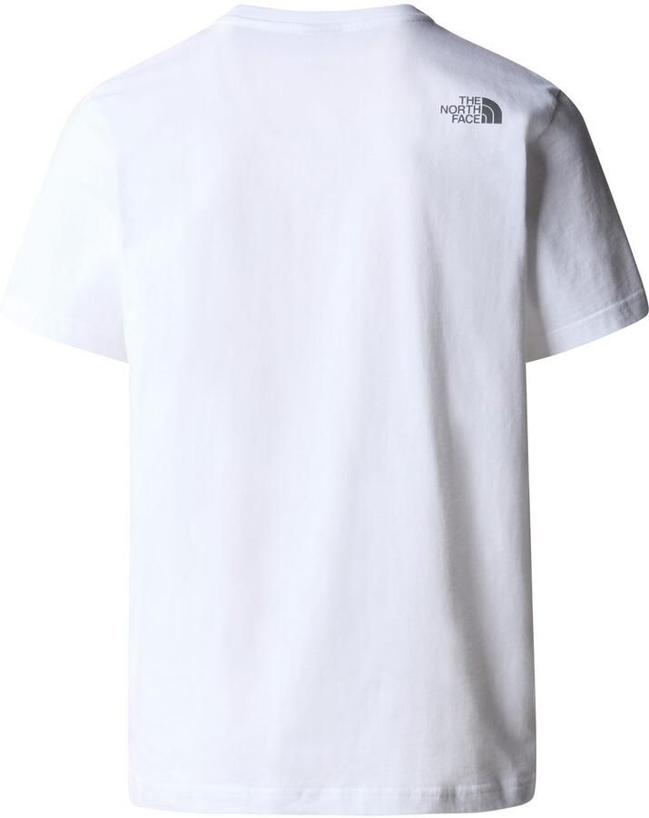 The North Face Gerecycled Katoen Logo T-Shirt Blancs White Heren - Foto 2