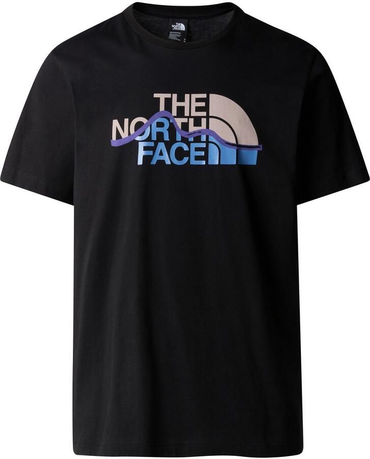 The North Face T-shirt M SS MOUNTAIN LINE TEE (1-delig)