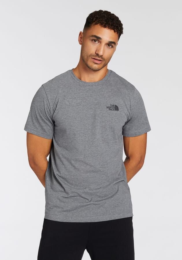 The North Face Simple Dome T-Shirt Heren Grey- Heren Grey - Foto 4