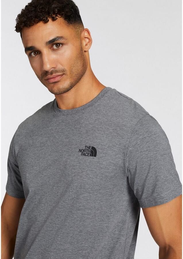 The North Face Simple Dome T-Shirt Heren Grey- Heren Grey - Foto 2