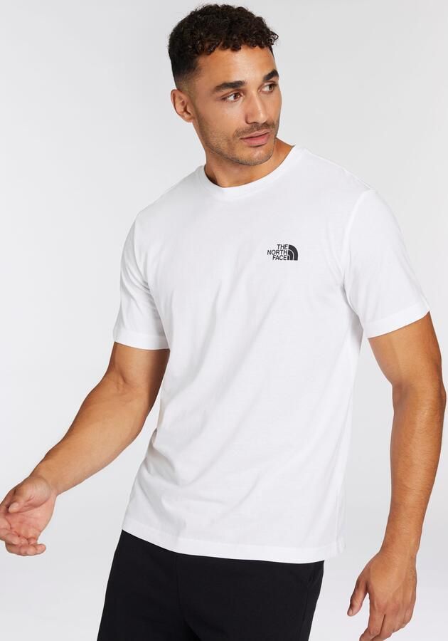 The North Face Simple Dome T-Shirt Heren White- Heren White - Foto 4