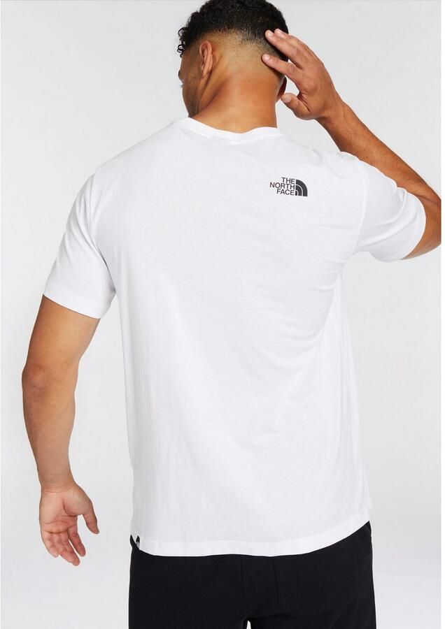 The North Face Simple Dome T-Shirt Heren White- Heren White - Foto 2