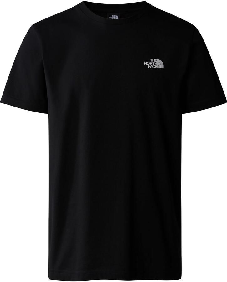 The North Face Eenvoudige Dome Logo Katoenen T-shirt Black Heren