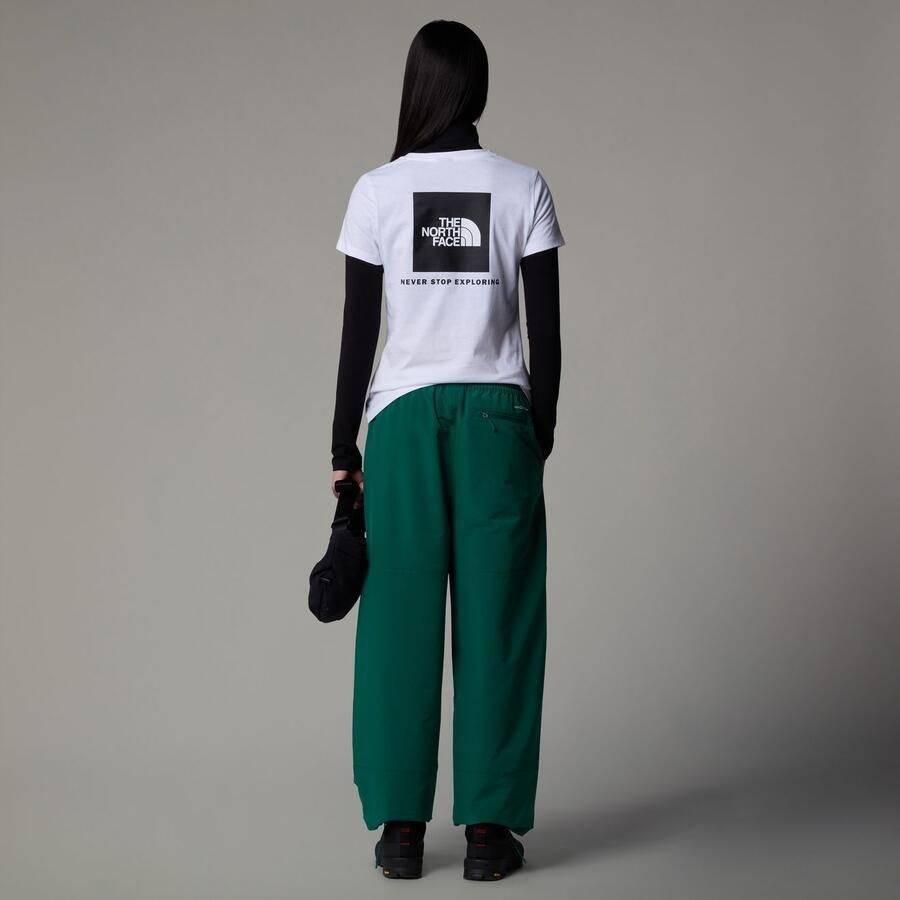 The North Face Never Stop Exploring Box Logo T-Shirt White- Dames White