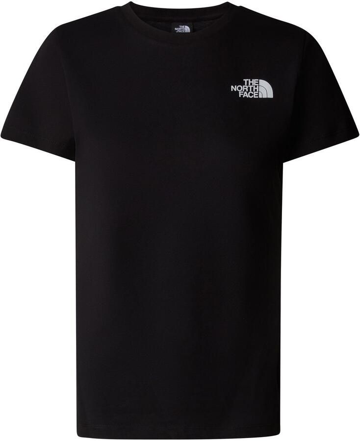 The North Face Never Stop Exploring Box Logo T-Shirt Black- Dames Black - Foto 3