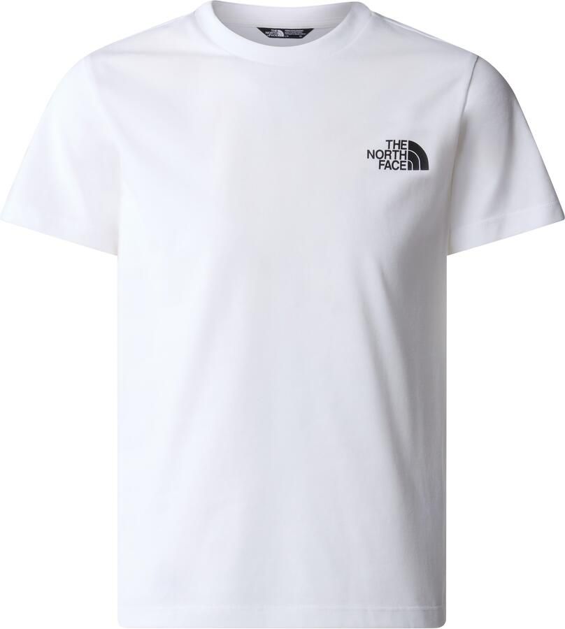 The North Face T-shirt Simple Dome wit Jongens Meisjes Katoen Ronde hals 158 164 - Foto 2