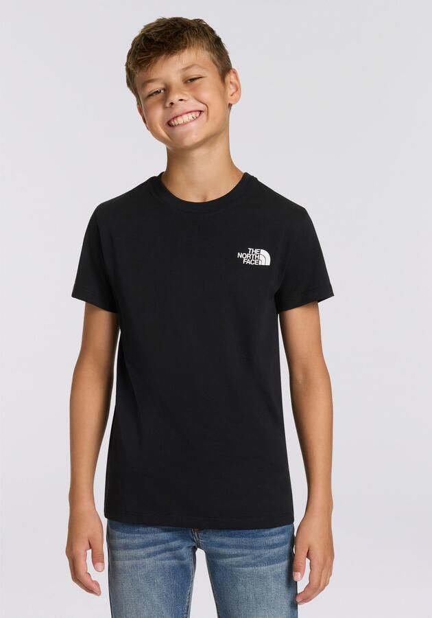 The North Face T-shirt Simple Dome zwart Katoen Ronde hals 158 164 - Foto 4