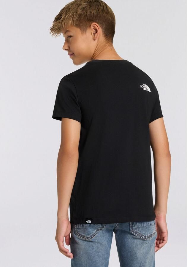 The North Face T-shirt Simple Dome zwart Katoen Ronde hals 158 164 - Foto 3