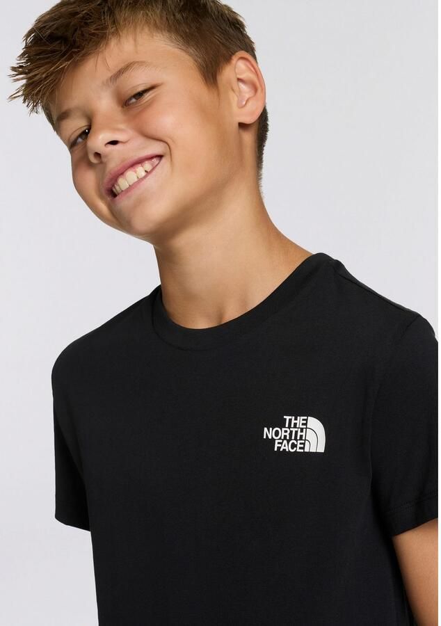 The North Face T-shirt Simple Dome zwart Katoen Ronde hals 158 164 - Foto 2