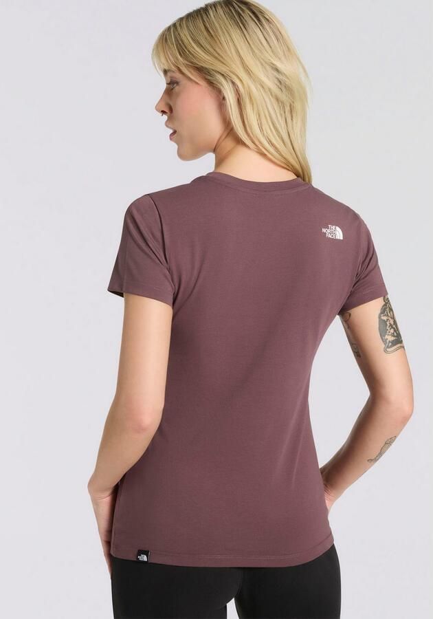 The North Face T-shirt W S S SIMPLE DOME SLIM TEE (1-delig) - Foto 3
