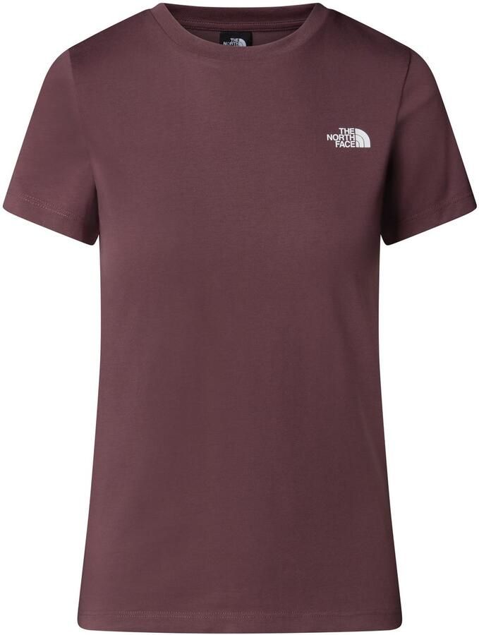The North Face T-shirt W S S SIMPLE DOME SLIM TEE (1-delig)