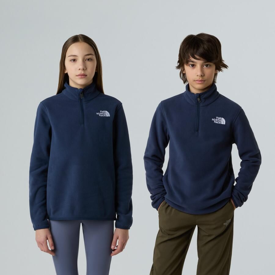 The North Face Glacier 1 2 Zip Fleece Junior Blauw - Foto 6