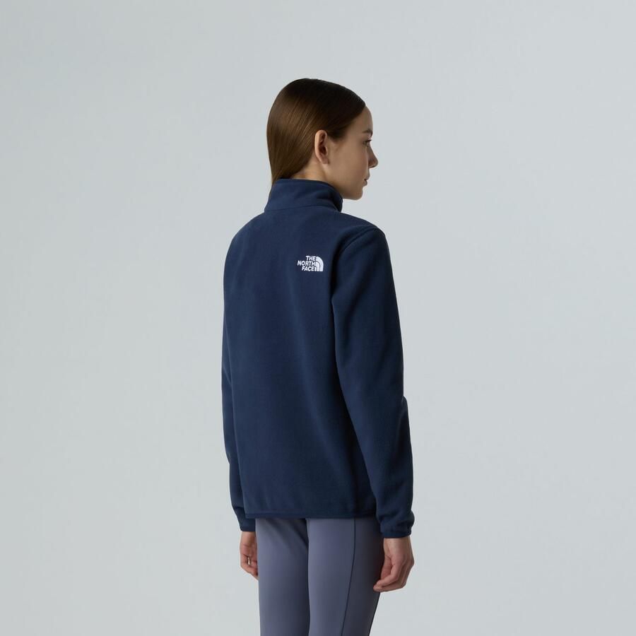 The North Face Glacier 1 2 Zip Fleece Junior Blauw - Foto 2